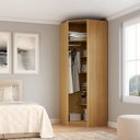 Ver imagem 1 de Módulo Closet de Canto 45º sem Portas 100% MDF Altezza