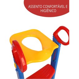 Assento Redutor Troninho Infantil Escada Sanitário Importway - 9