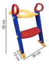 Ver imagem 2 de Assento Redutor Troninho Infantil Escada Sanitário Importway