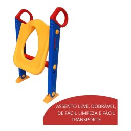 Assento Redutor Troninho Infantil Escada Sanitário Importway - 4