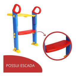 Assento Redutor Troninho Infantil Escada Sanitário Importway - 7