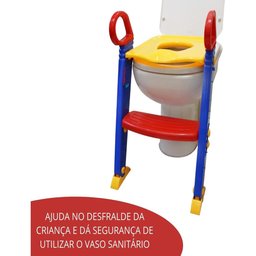 Assento Redutor Troninho Infantil Escada Sanitário Importway - 10