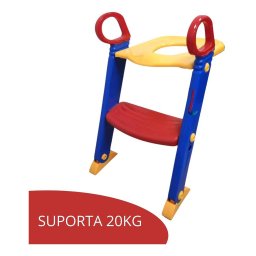 Assento Redutor Troninho Infantil Escada Sanitário Importway - 8