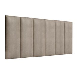 Cabeceira Imperial Modular P/ Cama Box Casal 1,40 Cm - Bege - 1