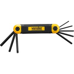 Jogo Chave Torx T9-t40 Canivete Plástico Cromo Vanádio Com 8 - 3