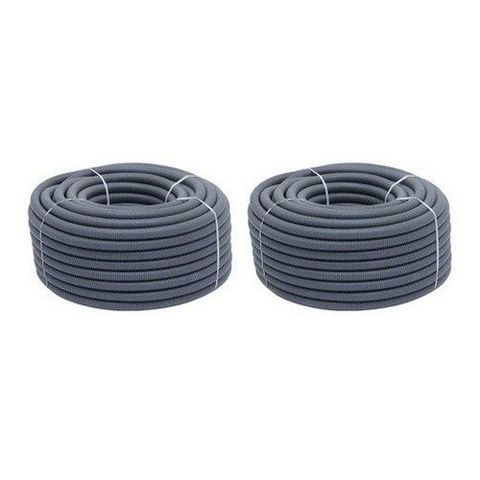 2 Rolos Conduite Eletroduto 3/4 - 50mts Cinza - 2 Rolos