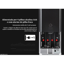 Fechadura Eletrônica Digital Biométrica Beluni Black Bluetooth 367 Ttlock Smart - 8
