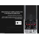 Ver mais imagens de Fechadura Eletrônica Digital Biométrica Beluni Black Bluetooth 367 Ttlock Smart