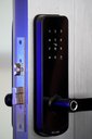 Ver imagem 2 de Fechadura Eletrônica Digital Biométrica Beluni Black Bluetooth 367 Ttlock Smart