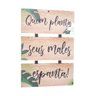 Placa Mdf Quem Planta - 3