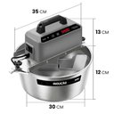 Ver imagem 3 de Misturador Elétrico de Indução 10 Litros PA10I Bivolt - Saro
