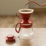 Conjunto Kit Hario V60 Vermelho Craft Coffee Maker - 2