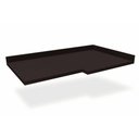 Ver imagem 1 de Tampo P/ Balcão Cozinha Canto Reto B649 98cm Polipropileno Preto - Kappesberg