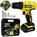 Ver imagem 5 de Parafusadeira e Furadeira à Bateria 12V Bivolt PFE-12EV com Maleta e Kit EVALD