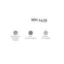 Ver imagem 2 de Cama Box Baú Solteiro MH1439 Bordado White (88x188x35) - Herval