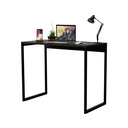Ver imagem 2 de Escrivaninha Slim Moderna Retangular Industrial Resistente Base de Aço Preto/pé Preto - Lh Móveis