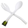 Pegador de Salada Kit 4 Unidades Garfo Colher Alimento Resistente Utensilio de Cozinha - 4