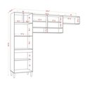 Ver imagem 5 de Cozinha Compacta Atenas com Torre Quente - Cinamomo/branco Aramóveis