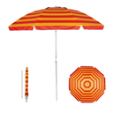 Ver imagem 4 de Guarda Sol Gigante 2,40m Uv Praia Piscina Respirável Verão