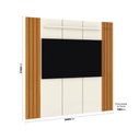 Ver imagem 2 de Painel para Tv até 75 Polegadas Ripado Cairo 200cm