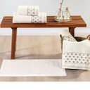 Ver imagem 2 de Jogo Toalha Banho Rosto 5 Peças 100% Algodão Gigante Peti Poá:palha