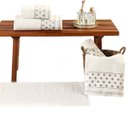 Ver imagem 4 de Jogo Toalha Banho Rosto 5 Peças 100% Algodão Gigante Peti Poá:palha