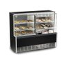 Vitrine Expositora Quente e Fria 140 cm 220V Gelopar GQEA-140R PF - 1