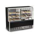 Ver imagem 1 de Vitrine Expositora Quente e Fria 140 cm 220V Gelopar GQEA-140R PF