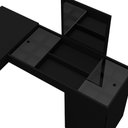 Ver imagem 3 de Escrivaninha em L com Penteadeira Star Preto - Mobler