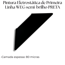 4 Suportes de Prateleira Estilo Mão Francesa Formato Trapézio Moderno Sala Quarto Cozinha - 8