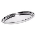Ver imagem 2 de Bandeja Redonda Inox 40cm Garçom Servir Bar Restaurante Kehome Travessa Servir Bebidas Porções Mesa