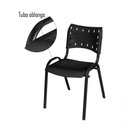 Ver imagem 5 de Cadeira Iso Base Cinza, Igreja, Escola, Escritório - Branco Kit 1 Peça