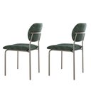 Ver imagem 2 de Conjunto com 2 Cadeiras Metal Marchezine Moderna Mobilia