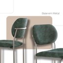 Ver imagem 4 de Conjunto com 2 Cadeiras Metal Marchezine Moderna Mobilia