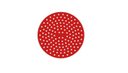 Ver imagem 1 de Protetor P/ Fritadeira Redondo Air Fryer Vermelho 19cm Unyhome.