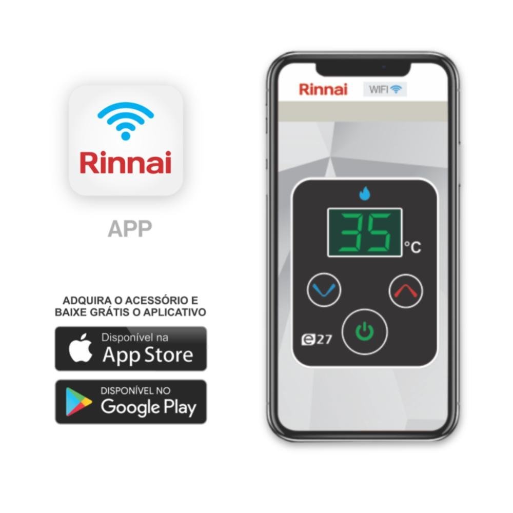 Módulo Controlador Wifi Rinnai para Aquecedor a Gás Rou0040 - 3