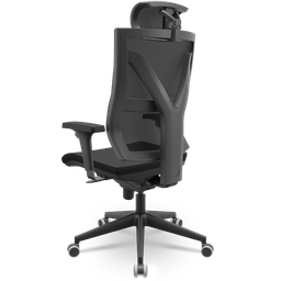 Cadeira Escritório Presidente Giratória Darix X+ Slider Braços Reguláveis Assento Estofado em Poliés - 2