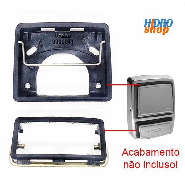 Moldura Acabamento Hydra Master Superior e Botão - Kit4544020 - 3