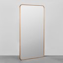 Ver imagem 2 de Espelho Greta Natural e Prata - 1,08mx2,10m Abra Casa