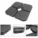 Ver imagem 7 de Ombrelone com Led Articulado Guarda Sol de Praia Jardim Lateral 3 Metros Base 60l Bege Rm Decor