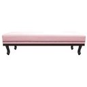 Ver imagem 5 de Kit Cabeceira E Calçadeira King Orlando 195cm Rosa Bebê
