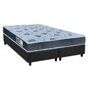 Ver imagem 1 de Cama Box King: Colchão Anatômico Orthoflex D45/EP Cecina + Base CRC Suede Gray(193x203)