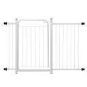 Ver imagem 1 de Grade Proteção Segurança Portão Pet 80cm Branco Bebê Cão com Extensor 1 de 10cm e 1 de 40cm Itagold