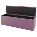Ver imagem 7 de Kit Cabeceira E Baú Cama Box King 195Cm Suede Rosé