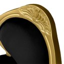 Ver imagem 5 de 4 Cadeira Medalhao Madeira Maciça Design Ingles Luxo Poltrona Entalhada Renascentista Natural Ingles