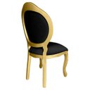 Ver imagem 3 de 4 Cadeira Medalhao Madeira Maciça Design Ingles Luxo Poltrona Entalhada Renascentista Natural Ingles