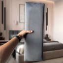 Ver imagem 3 de Cabeceiras de Cama Box Solteiro em L Estofada Modulada 3,00mx60cm