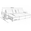 Ver imagem 3 de Sofá Retrátil e Reclinável com Pillow Top, 5 Lugares, 2,90m, Bellory.