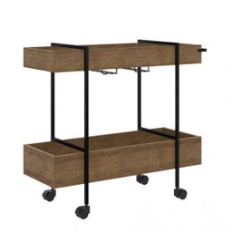 Carrinho Bar Industrial Steel Quadra  - 3