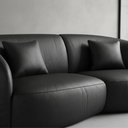 Ver imagem 3 de Sofá Sala Nuvem 190 Cm Conforto Premium Decorativo Orgânico:courino Sintético Preto